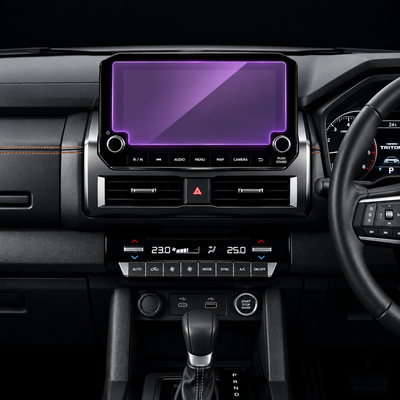 Infotainment Screen Protection - Mitsubishi Triton