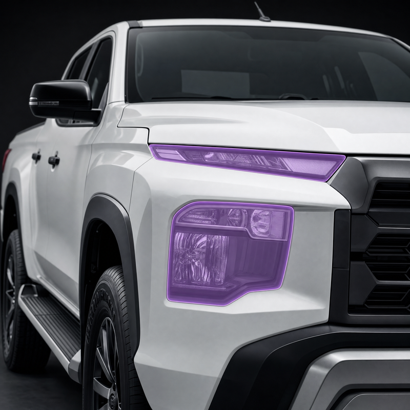 Headlight Protection Film - Mitsubishi Triton