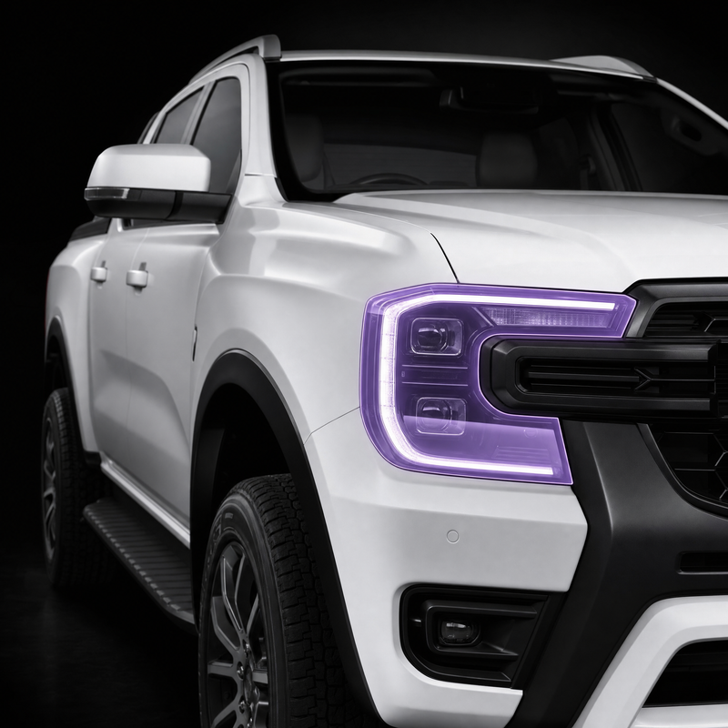 Headlight Protection Film - Ford Ranger