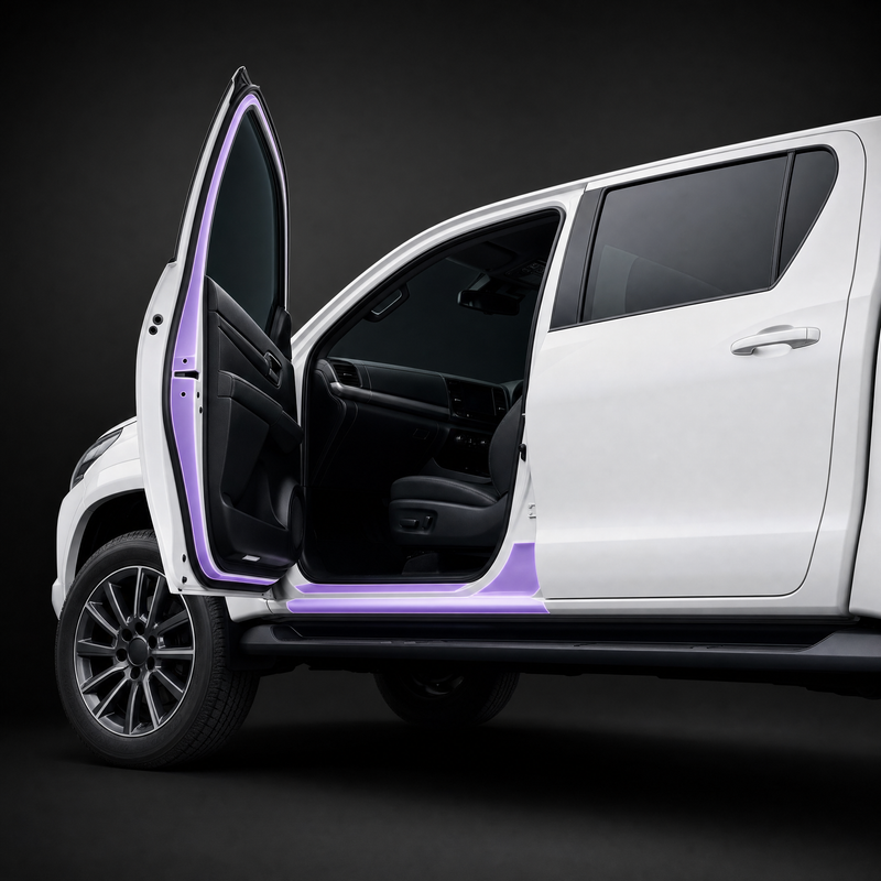 Door Seal Protection - Toyota HiLux