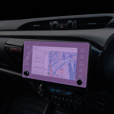 Infotainment Screen Protection - Toyota HiLux