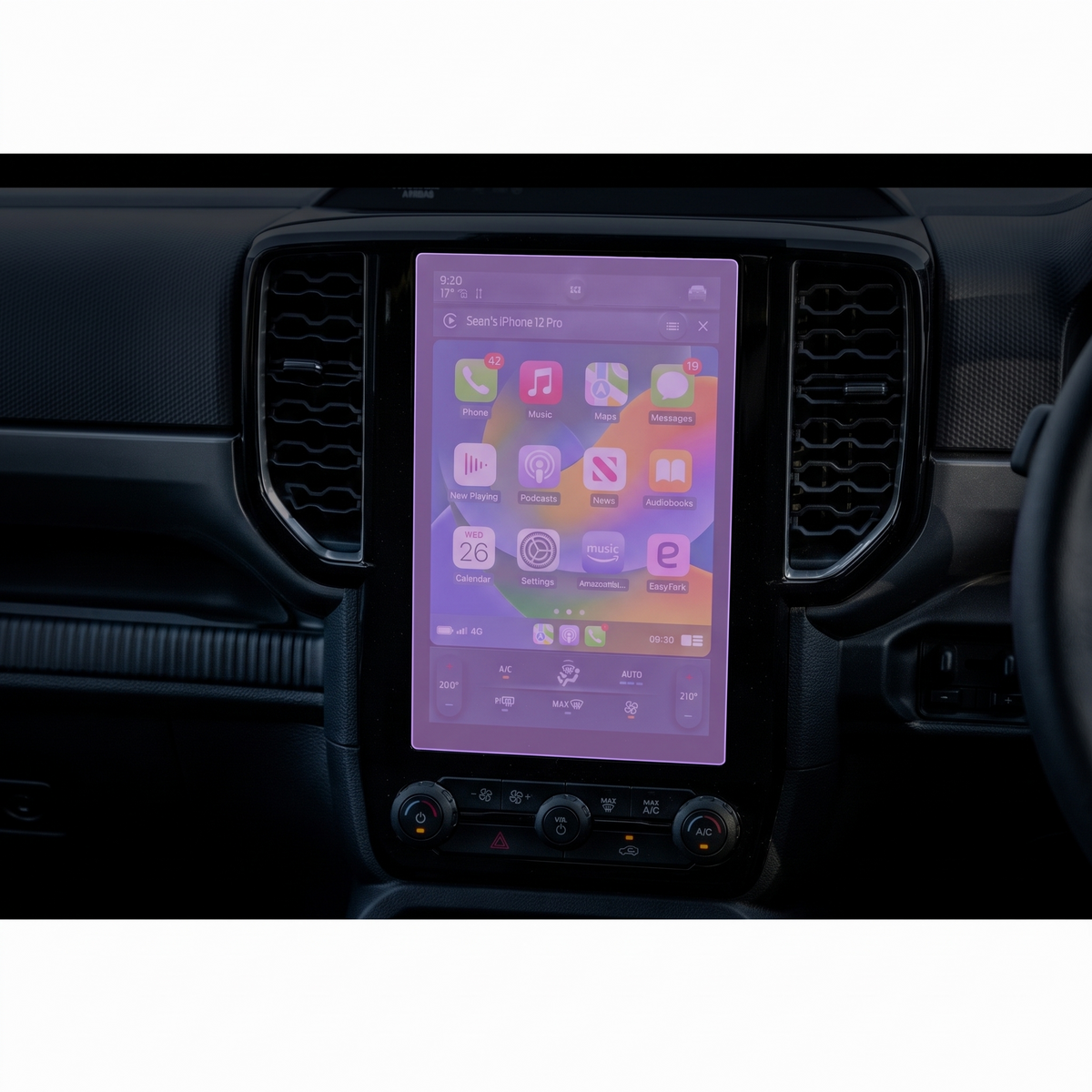 Infotainment Screen Protection - Ford Ranger